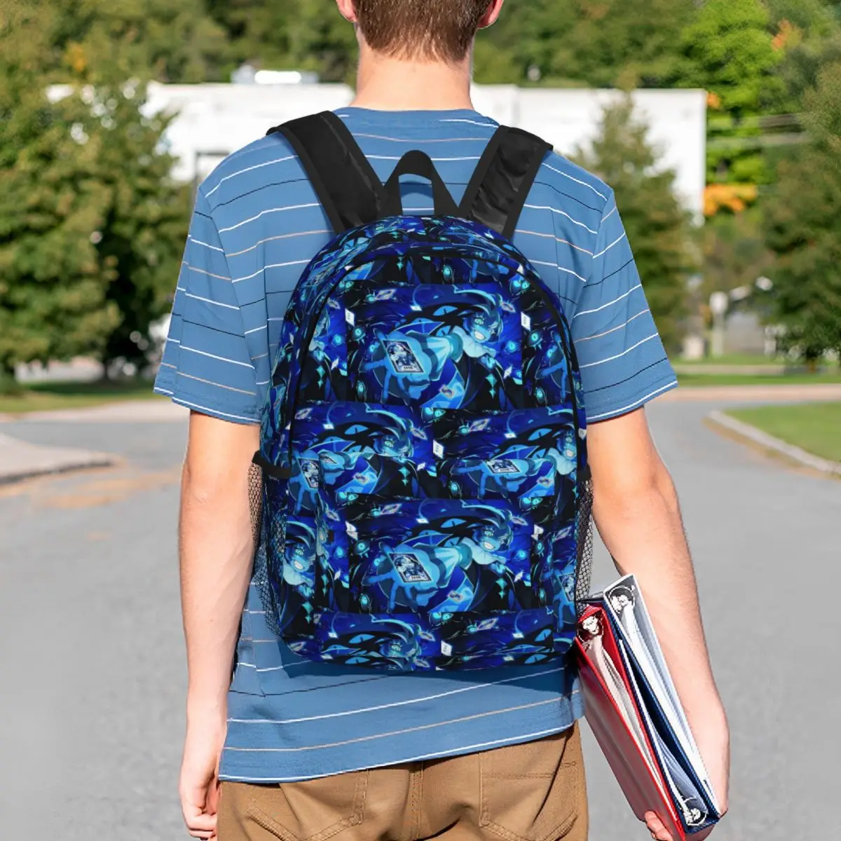 Shadow Milk Cookie Run Kingdom Game (6) Backpack Student Boys Girls BookBag Men Women School Bag Computer Shoulder Bags