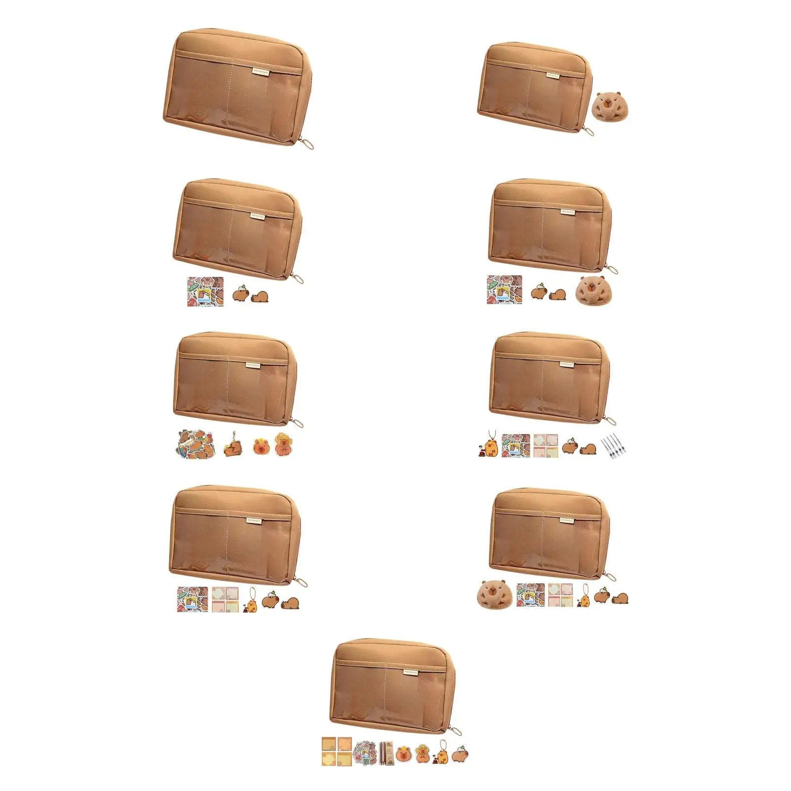 Капибара пенал контейнер мультяшная сумка-карандаш для детей девочек