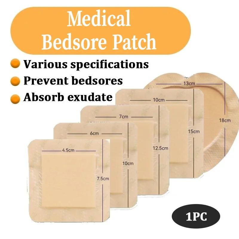 Apósito impermeable para heridas y úlceras por presión, envasado individualmente
