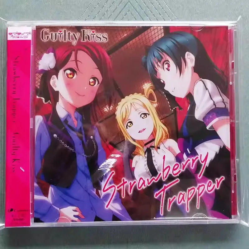 Anime LoveLive Sunshine Guilty Kiss música CD fresa Trapper álbum registro de música Cosplay Walkman coche insonorización colección de cajas
