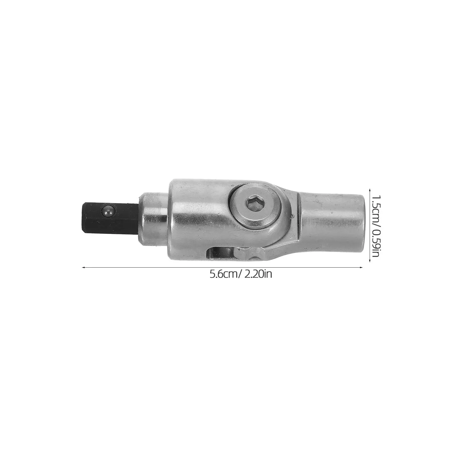 Hex Bit Adapter for Screwdriver Multi-Angle Adjustable Driver Adapter Refrigeration Equipment Repair Valve Maintenance Service