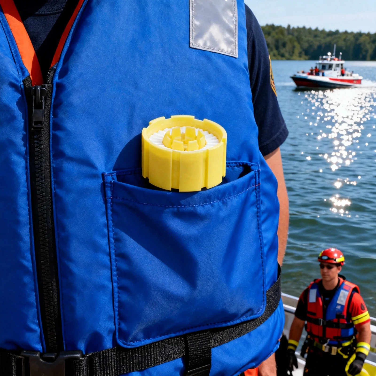 

Inflatable Life Jacket Bobbin Replacement Automatic Inflator Device Safety Trigger For Snorkeling Swimming Water Sports Camping