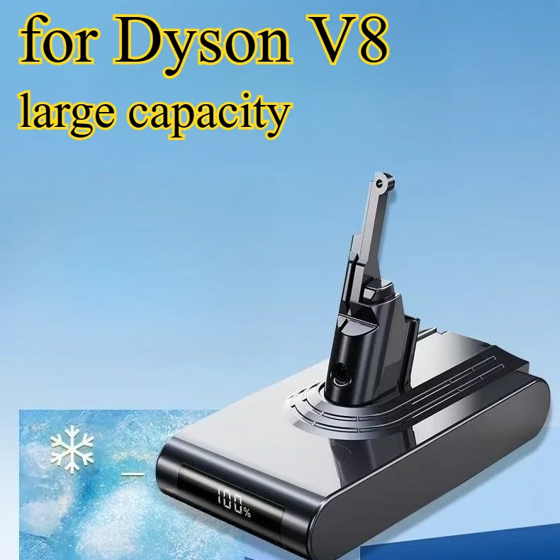 

Литиевая батарея 9800 мАч, 22,2 В для Dyson V8 SV10, замена системы защиты от перезаряда Absolute/Animal V8