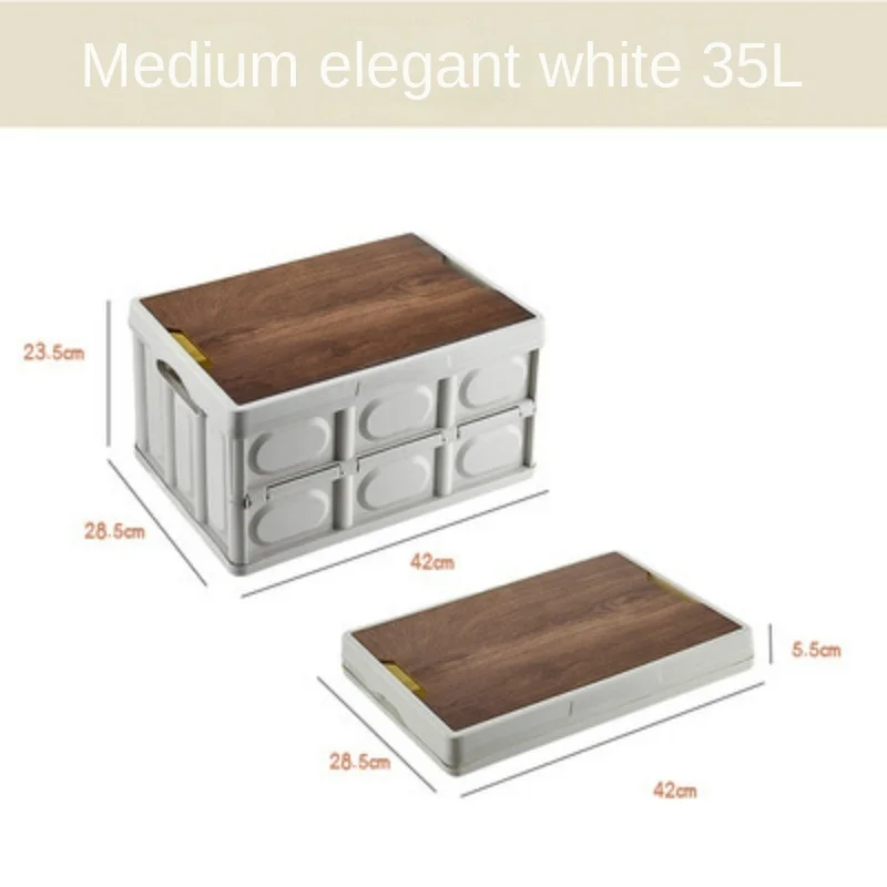 Boîte de rangement pliante multifonctionnelle, camping en plein air, coffre de voiture domestique, boîte d'organisation de questions