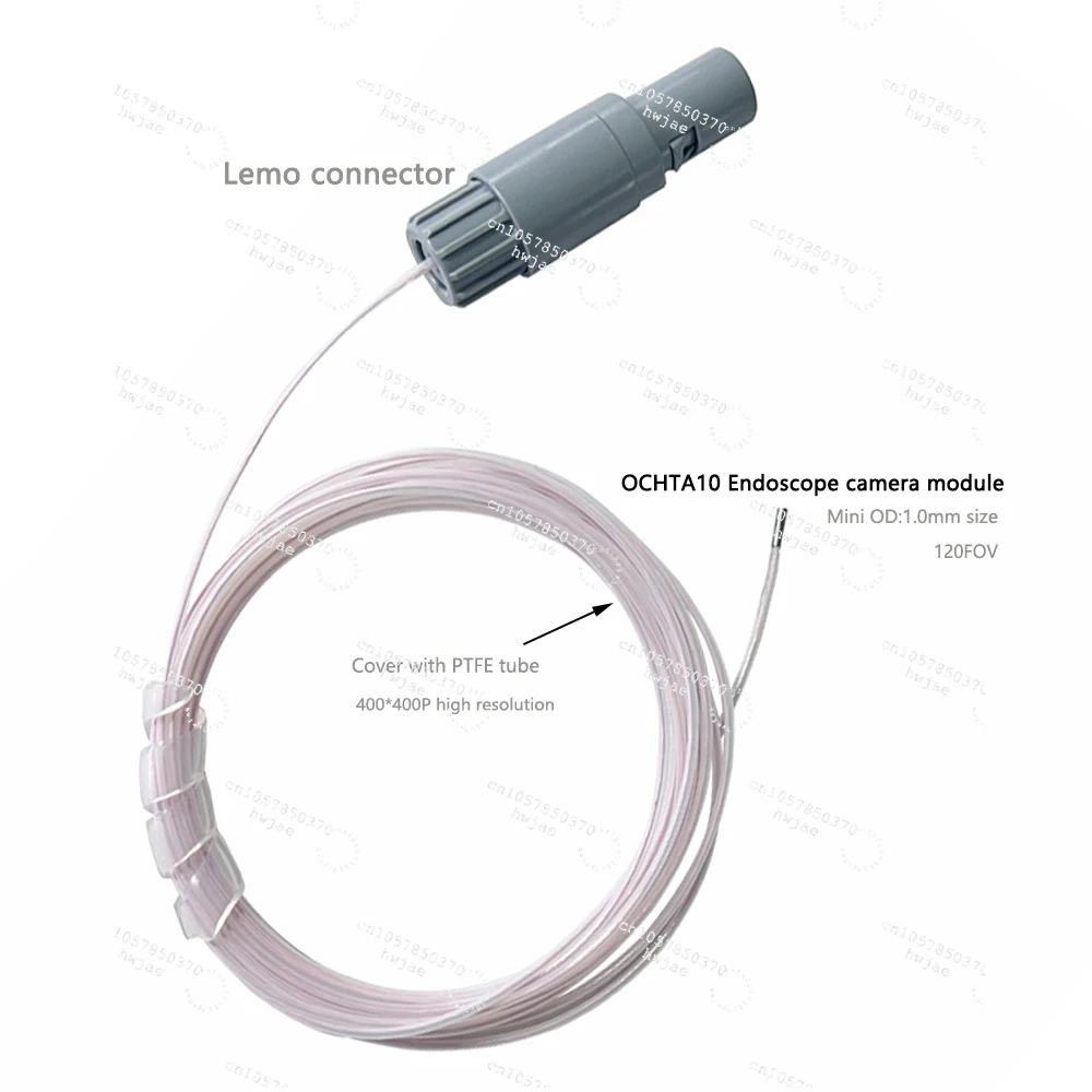 Low MOQ 1 pcs Custom Mini Dental Device CMOS Camera 400 * 400 High Resolution USB Endoscope Module IP67 Waterproof PTFE Tube