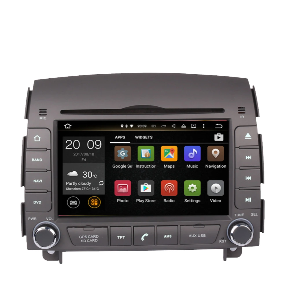 

Android 10.0 Octa Core 6.2'' Car GPS Navigation For HYUNDAI SONATA NF YU XIANG 2006-2008 Radio Stereo Multimedia Player