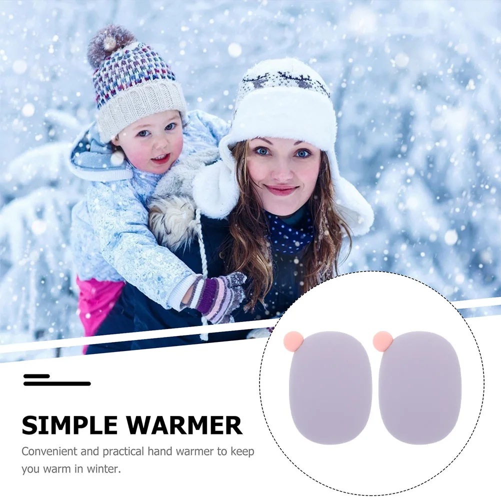 

2 Pcs Pain Relief Hand Warmer Warmers for Women Heat Reusable Heating Silicone Heater