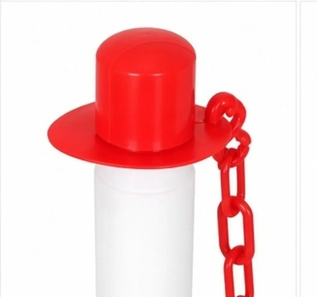 1Set Road Safety Barrier Post Red White Fillable Base Portable Traffic Cone for Construction Parking Driveways