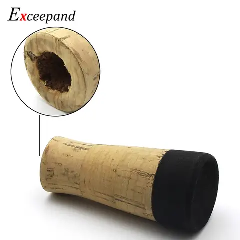 Exceepand 복합 코르크 그립 낚싯대 핸들 버트 섹션, DIY 로드 빌딩 또는 수리용