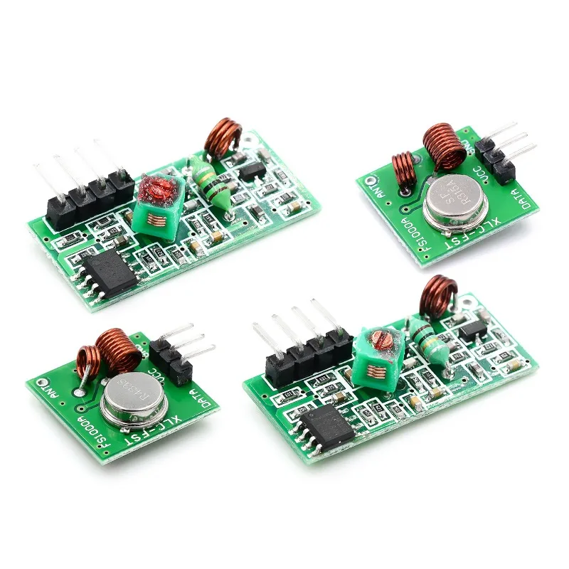 315 433 Mhz 315Mhz 433Mhz RF Transmitter And Receiver Link Kit forArduino Wireless Remote Control Module Voltage Module Board