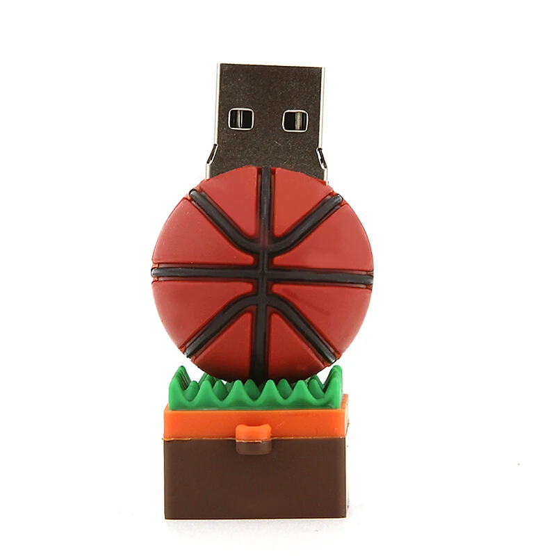 Pendrive Football Basketball Usb Flash Drive Sport Cartoon Flash Memory Card 4G 8G 16G 32GB 64G 128G 256GB Pen Drive Thumbdrives