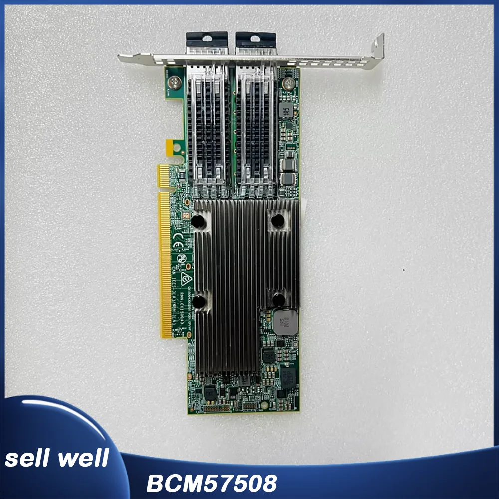 

BCM957508-P2100G QSFP56 100G гигабитная сетевая карта BCM57508