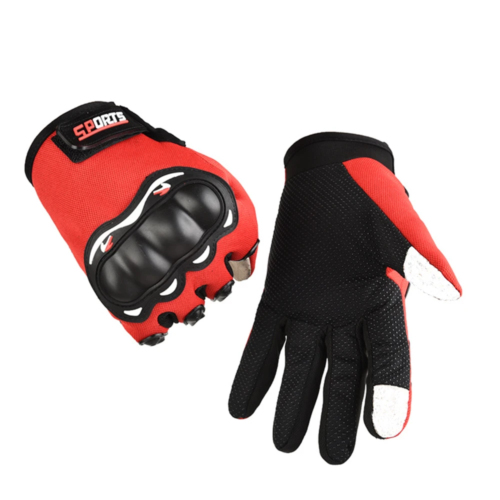 Guantes deportivos tácticos para hombre, manoplas de dedo completo para pantalla táctil, transpirables, de dedo cerrado, para carreras y deportes al