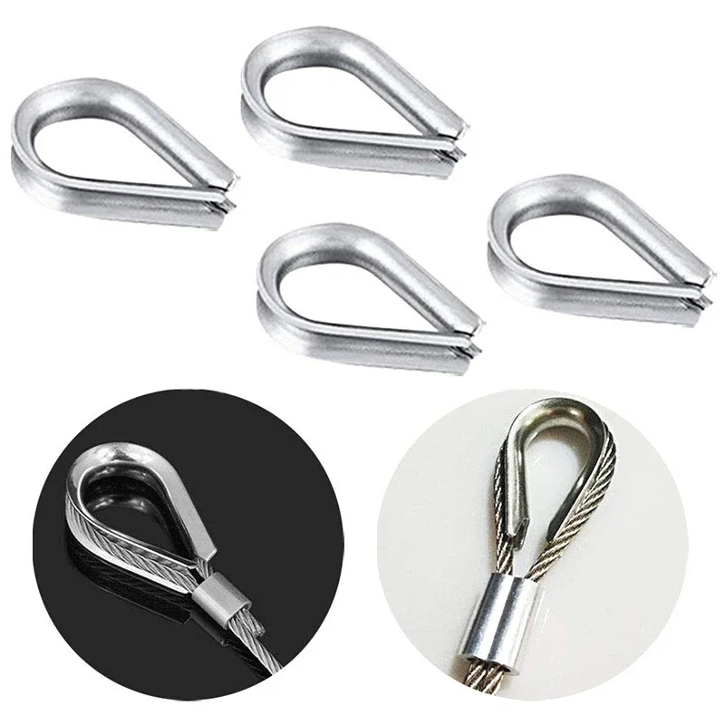 Ganchos de Cable de cuerda de alambre de 30/15M, tendedero colgante, Kit de Cable de tienda de campaña de acero inoxidable, Cable de jardín al aire libre, barandilla, juego más apretado