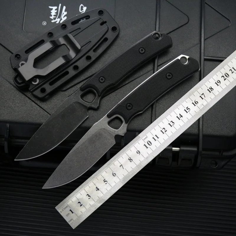 New KS-2048 Small Straight Knife Outdoor Camping Wilderness Survival Knife Portable Sharp Knife