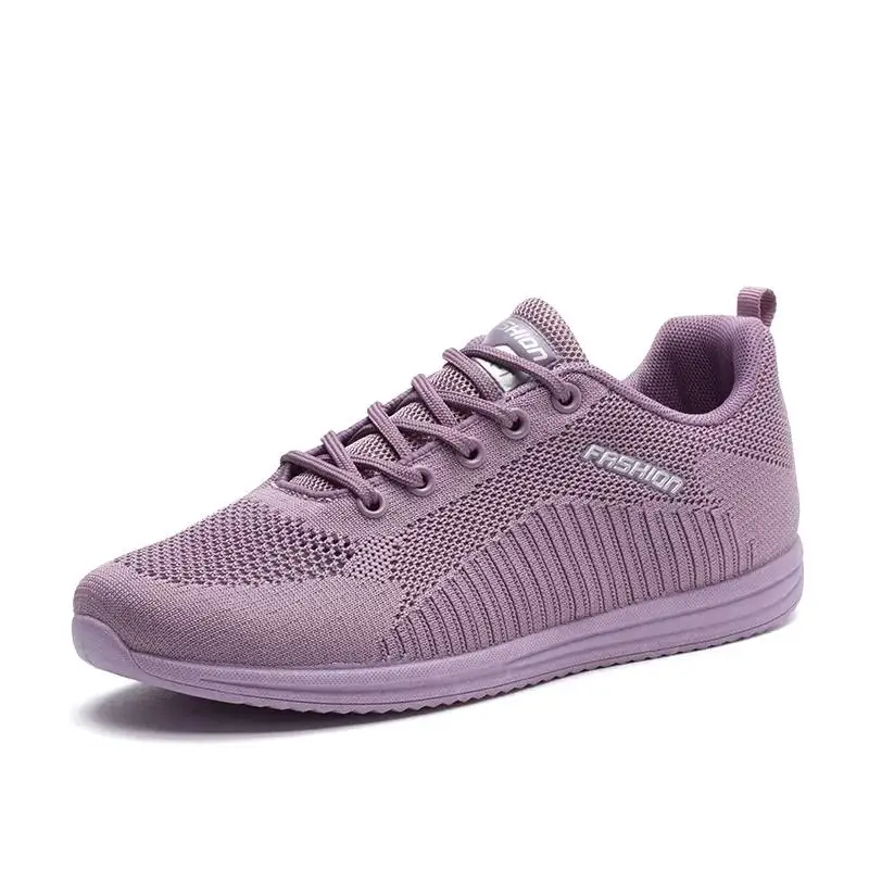 Frauen Schuhe Mode Casual Schuhe Frauen Leichte Atmungsaktive Wanderschuhe Turnschuhe Frauen Komfortable Weichen sohlen Spitze-up Mesh