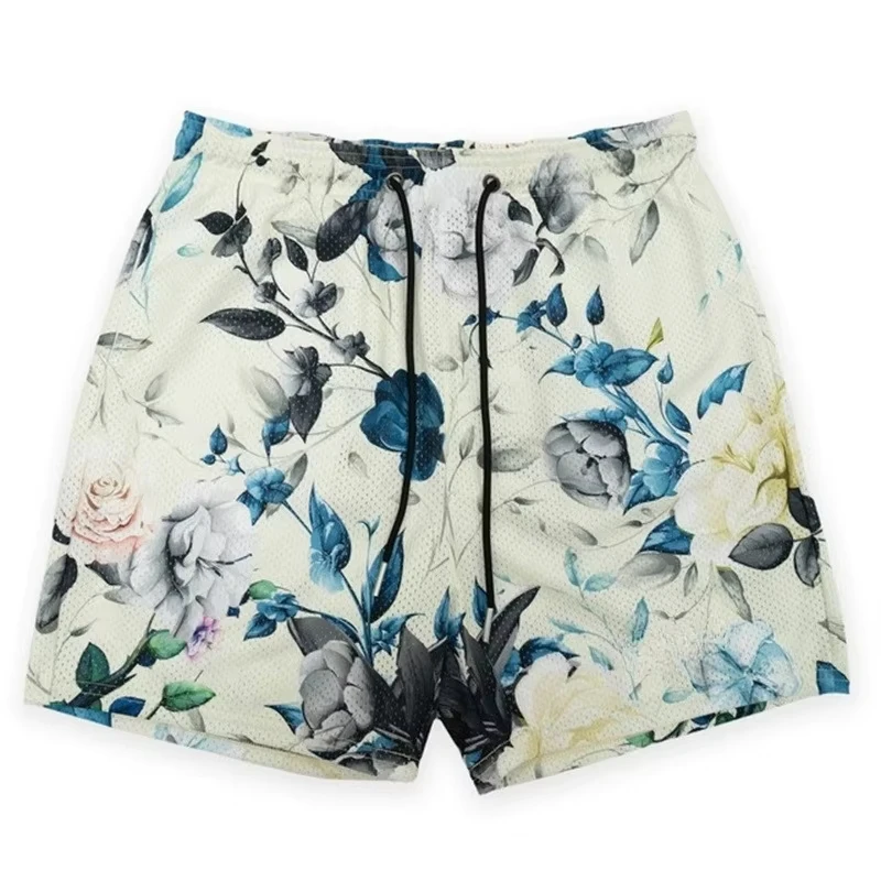 2026 Sommer Neue Schnelltrocknende Shorts mit Tierprint aus Polyesterfaser Gerades Bein Schnell Trocknend Fünf Zoll Länge Hip-Hop-Stil Kurze Hose – Detail 14