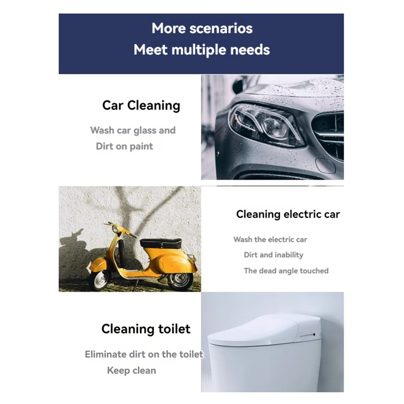 Portable Electric Watering Can, USB Type-C Rechargeable, For Car Washing Garden Plant Watering