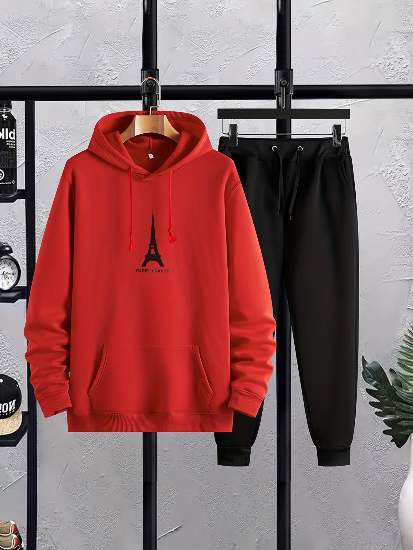 가을과 겨울 신상 남성용 후드티 바지 세트, 청춘 스트 - Outdoor Sports Outfit 리뷰 및 가격