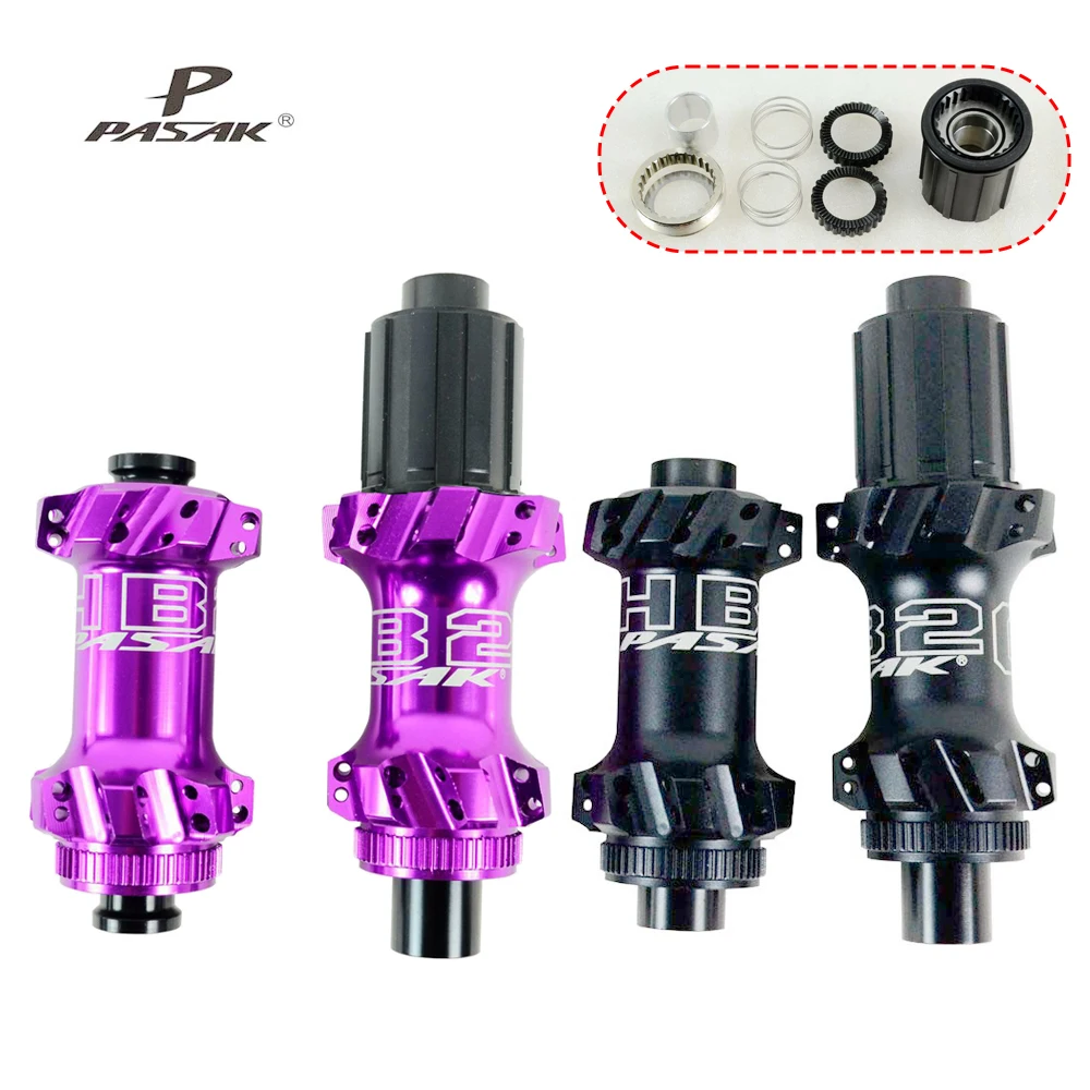 Pasak Road Bike Freehub 28 Holes Center Lock Disc Brake DT 54T Ratchets Straight Pull Spokes 12s HG XD MS Hub Driver