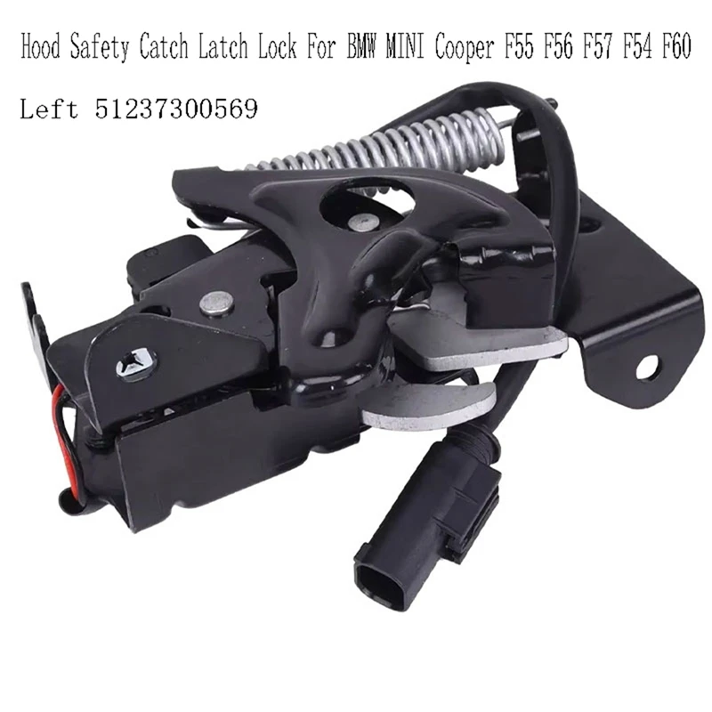 Super Sale Engine Hood Lock Block Actuator Hood Safety Catch Latch Lock for BMW MINI Cooper F55 F56 F57 F54 F60 Left 51237300569