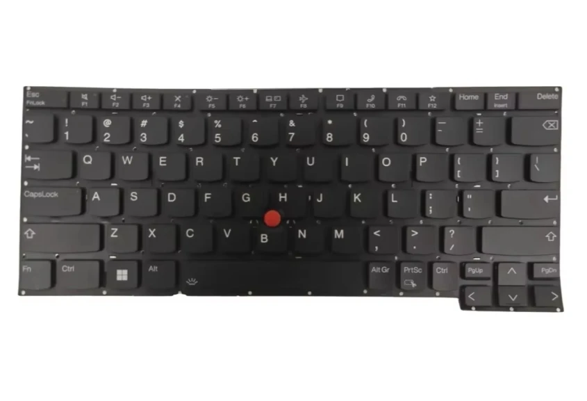 US Laptop Keyboard for Lenovo X13 YOGA GEN 2 Black with Backlit and Point Stick