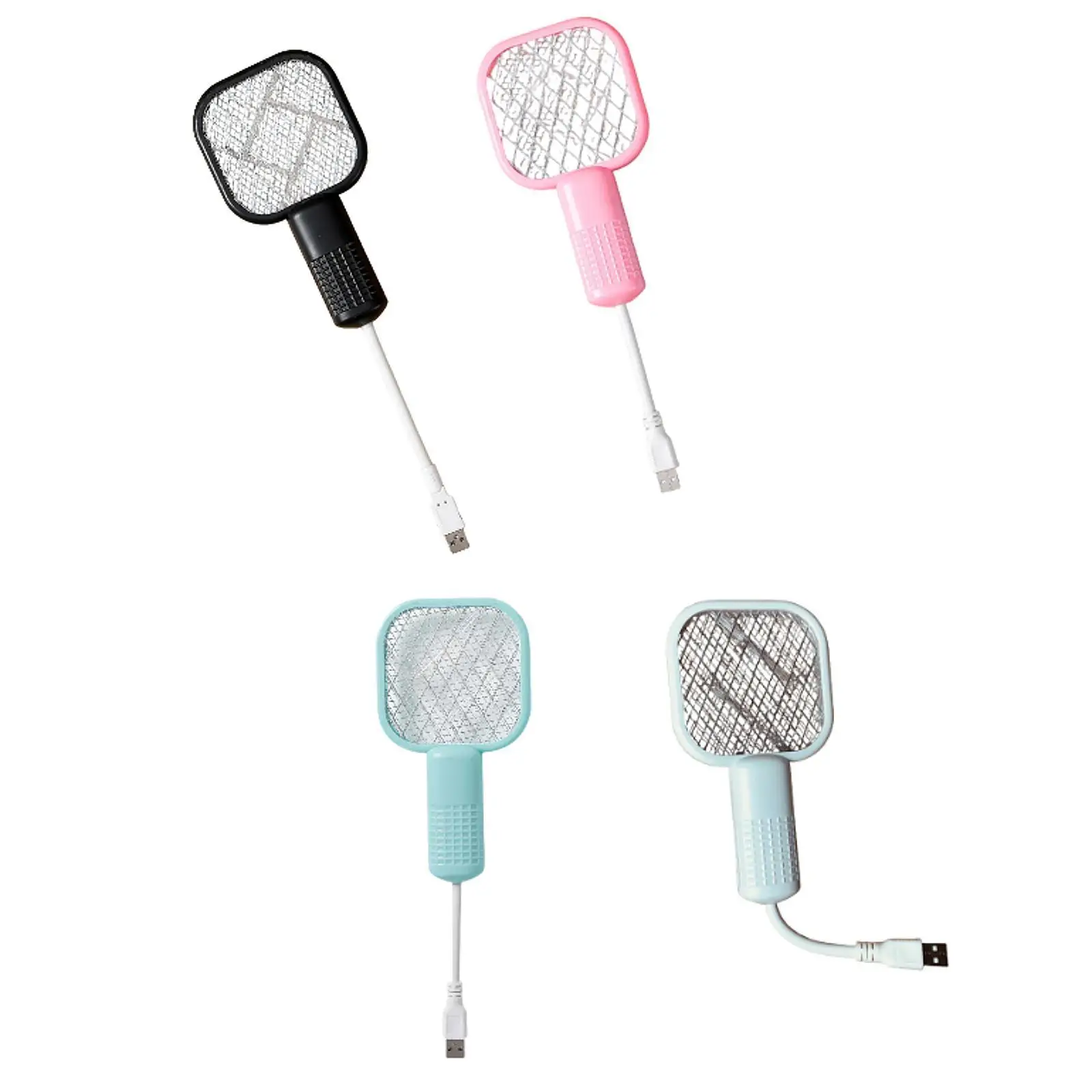 Electric Fly Swatter Folding Handheld for Patio Home Outdoor