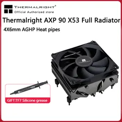 Thermalright AXP90-X53 X47 X36 CPU Ultra-Thin Radiator 4PIN 4 Heat Pipe Pressure Type Suitable For Intel 115X 1200 AMD AM4
