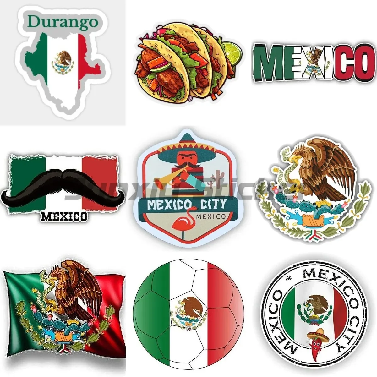 

personalized Mexican style Car Window Laptop sticker Vinyl Cars Bumper Laptops Windows Trucks customizable