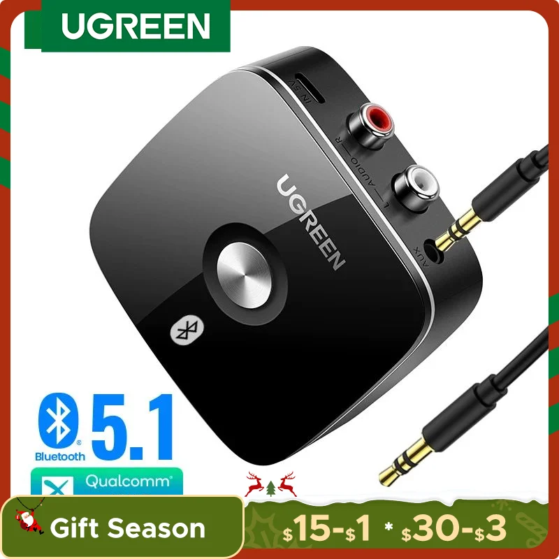 UGREEN RCA 블루투스 aptX HD 스피커 이어폰 어댑터, RU 스페셜