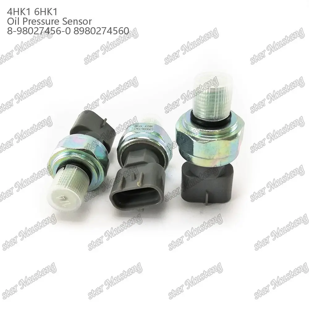 4HK1 6HK1 ZX200-3 ZX210-3 ZX220-3 Oil Pressure Sensor 499000-7341 8-98027456-0 8980274560 Suitable For Isuzu Engine Parts