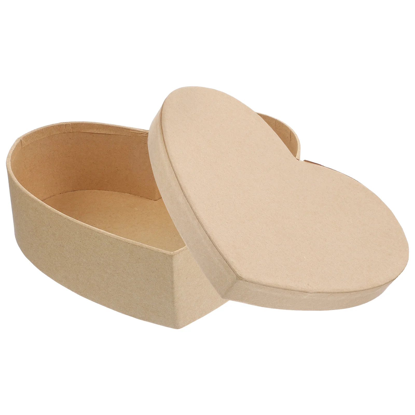 Love Kraft Paper Box Heart Shaped Boxes For Flowers Packaging Gifts Packing Strawberries