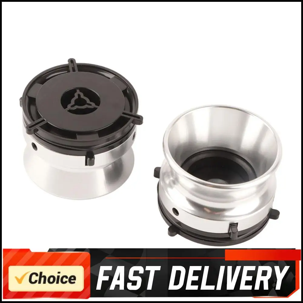 1 زوج مصقول سبائك الألومنيوم 10 بوصة فتاحة العالمي تحميل جهاز بكرة إلى بكرة الشريط Nab مهايئ توزيع Nab بكرة محور محولات