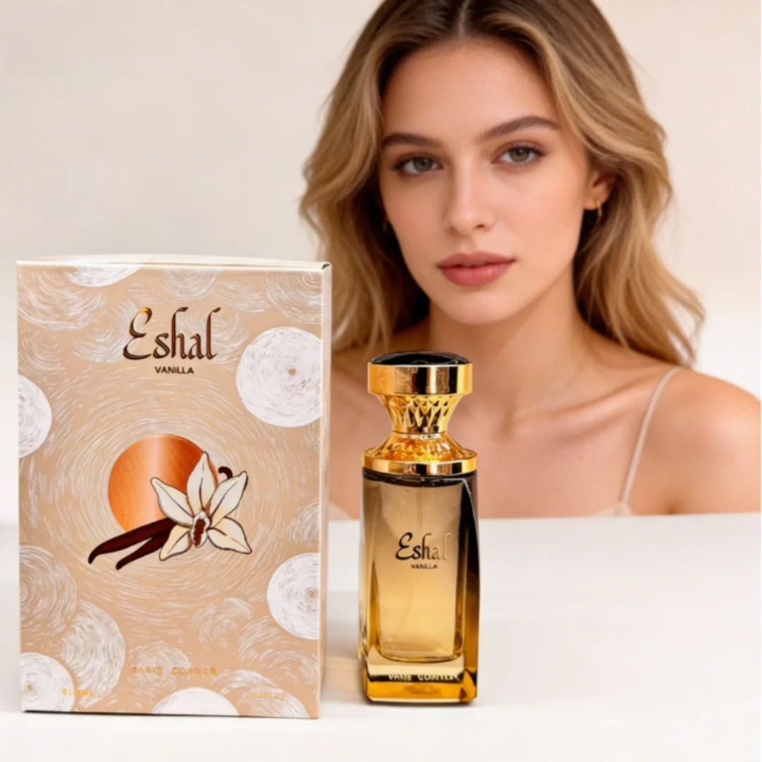 

100ml Luxury Paris Corner Eshal Vanilla EDP Perfume for Women Sweet Sensual Long-Lasting Fragrance Indulge in Sugar High Quality