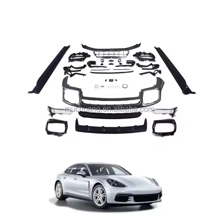 

newestHigh QualityBody Kits for Porsc-he Paname-ra 971 2017-up GTS Body Kits Bumper Sport Design Facelift Front Bumper Rear Bump