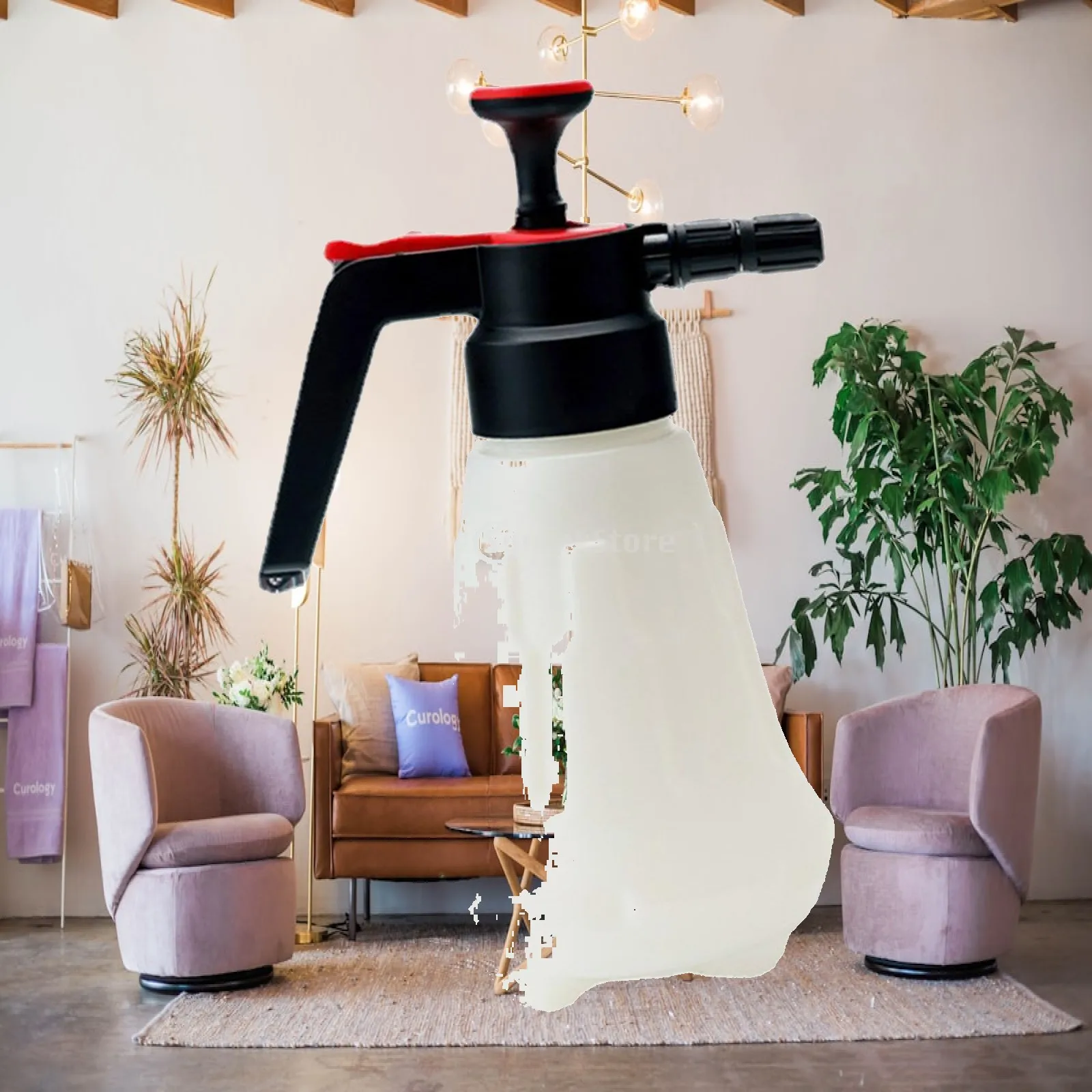 Manual er with 3 Adapter Fittings Car Wash Cleaning er High Pressure Foam Bottle Cleaning Window Car Washing