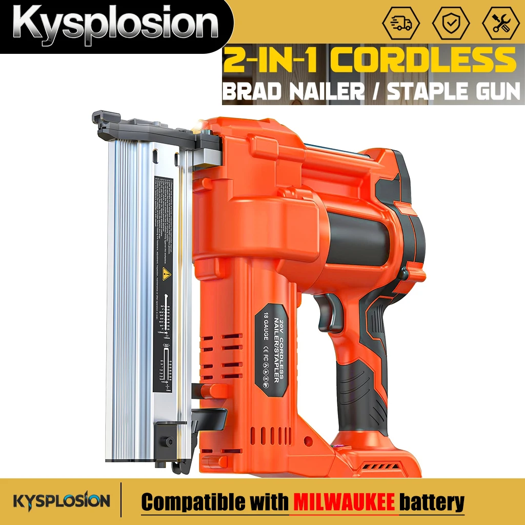 Nail Gun Brad - Pistola sparachiodi Brad elettrica senza spazzole