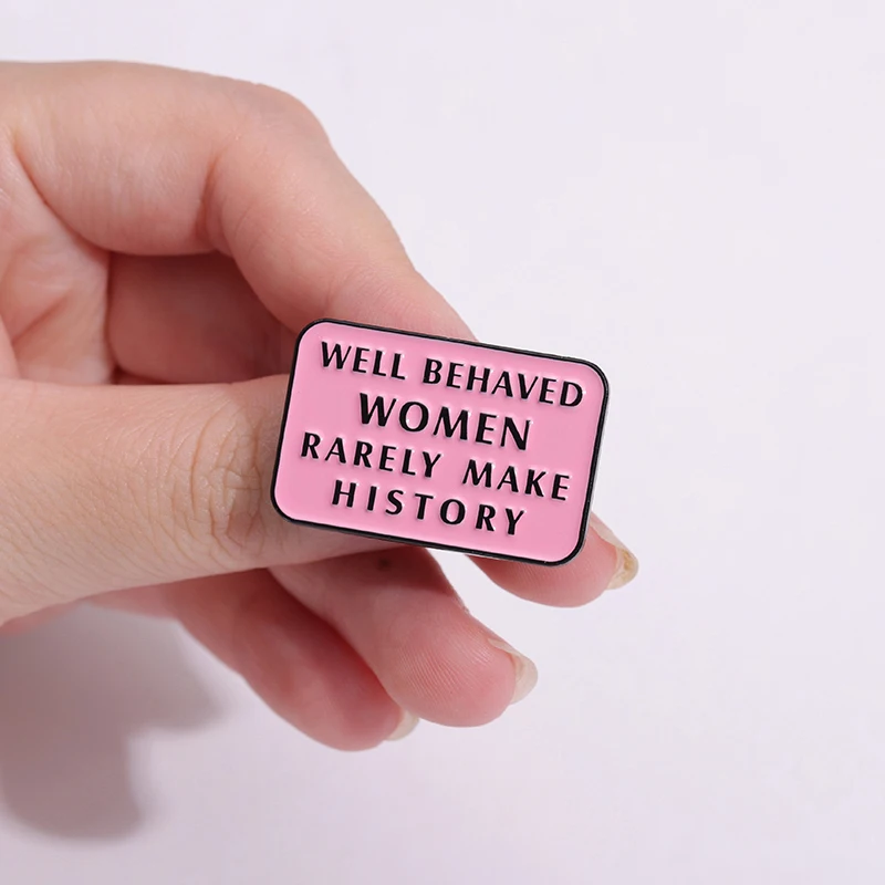 여자 친구를 위한 금속 배지 쥬얼리, 잘 된 여성, 희 - Jewelry Making History 리뷰 및 가격