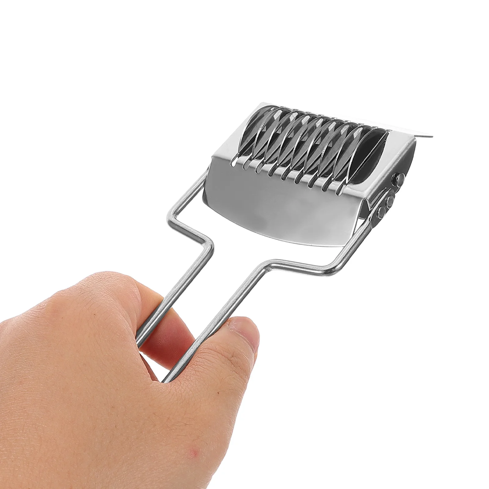 

Efficient Manual Pasta Maker with Stainless Steel Blade Noodle Rolling Cutter for Homemade Dumplings Spaghetti and Pizza Dough