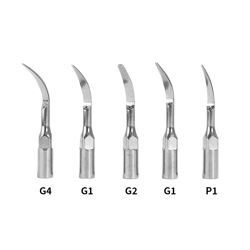 5 uds Dental escalador ultrasónico punta escalado periododoncia endodoncia ajuste EMS pájaro carpintero herramientas de blanqueamiento Dental