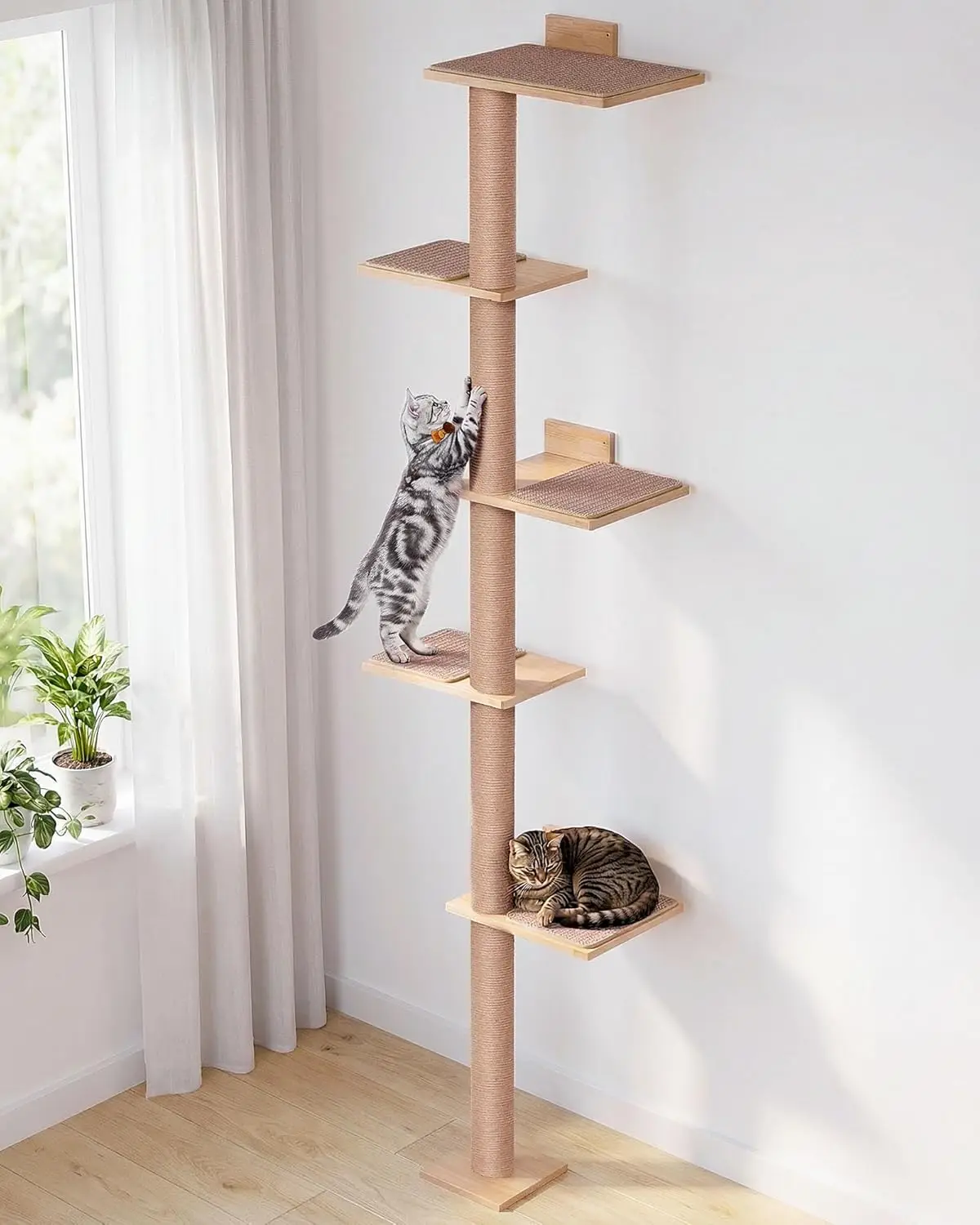 80.3" Tall Cat Tree…