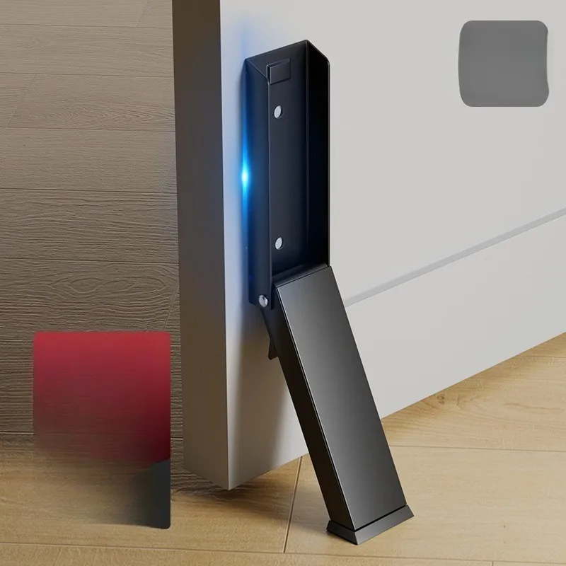 

Black Door Block Door Stopper Door Entry Windproof Door Seam Stopper Anti-collision Safety Door Blockage Door Top Door Device