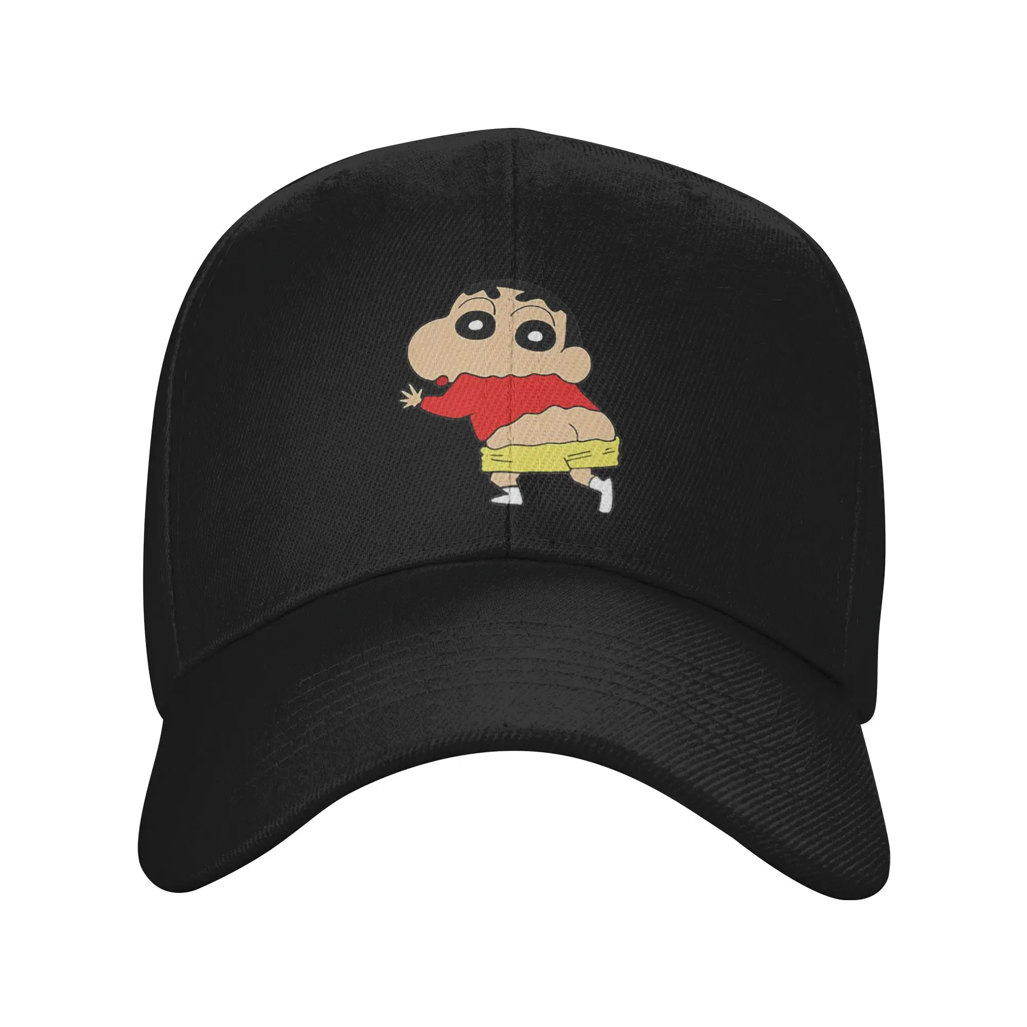 Crayon Shin-chan Hat Adult Fashion Cute Anime Cartoon Hat Trucker Hat Sun Hats Adjustable Snapback Caps Baseball Caps