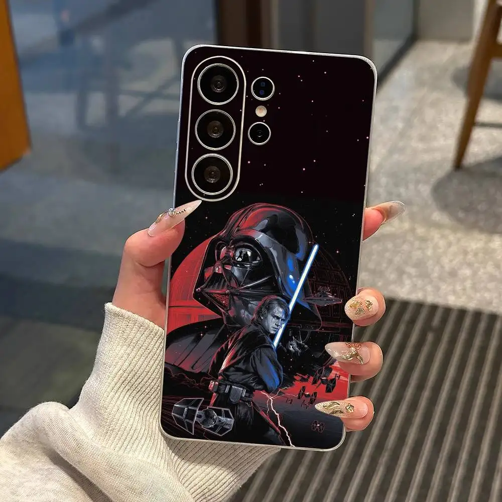 S-Stars Wars Games Phone Case For Samsung S25,S24,S21,S22,S23,S30,Ultra,S20,Plus,Fe,Note,10,9,5G Transparent