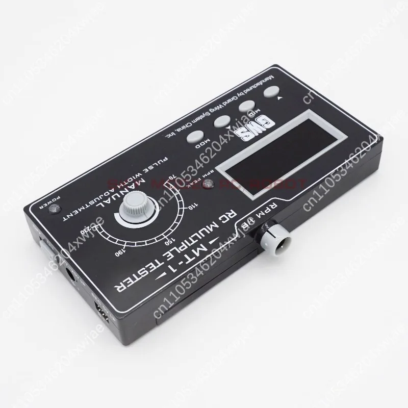 

Многофункциональный анализатор MT-01 для тестирования сервоприводов, ESC и приемников, а также измерения скорости RC-пропеллеров