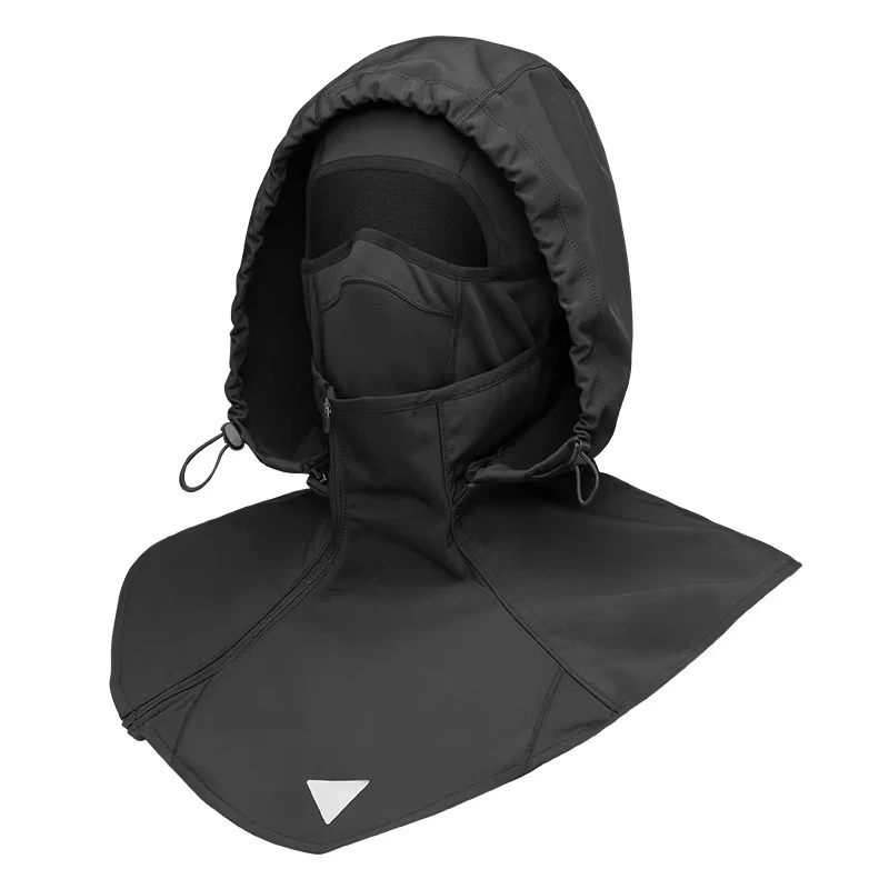 Women Men Windproof Warm Moto Face Scarf Hood Balaclava Windproof Ski Plus Fleece Headwear