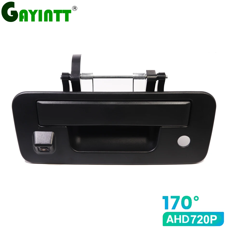 GAYINTT  170° AHD HD Starlight Night Vision Car Rear View Trunk Handle Camera For Nissan Titan 2013-2015