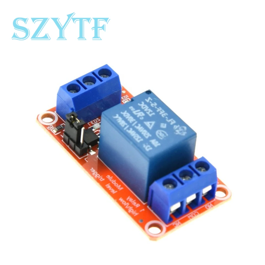 1 Channel 5V / 12V Relay Module Board Shield With Optocoupler Support High And Low Level Trigger For Arduino