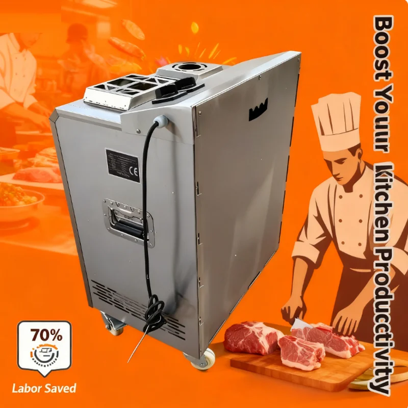 Stainless Steel Frozen Beef Cube Dicer Chicken Breast Dicing Machine Commercial Poultry Meat Skeleton Cutting Machine For Sale