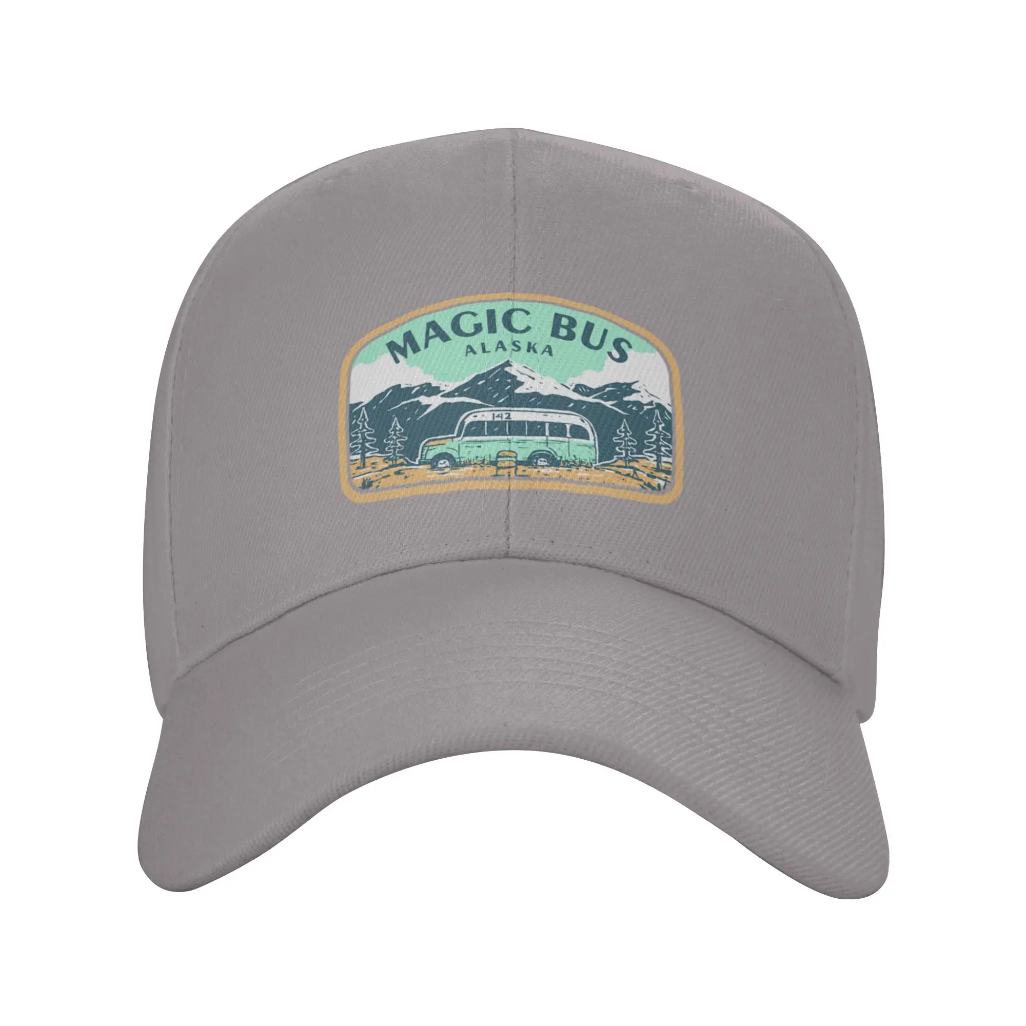 Hot Sale Magic bus alaska Baseball Cap  Uv Protection Summer Woman Cap  Camping Picnic Summer Woman Cap